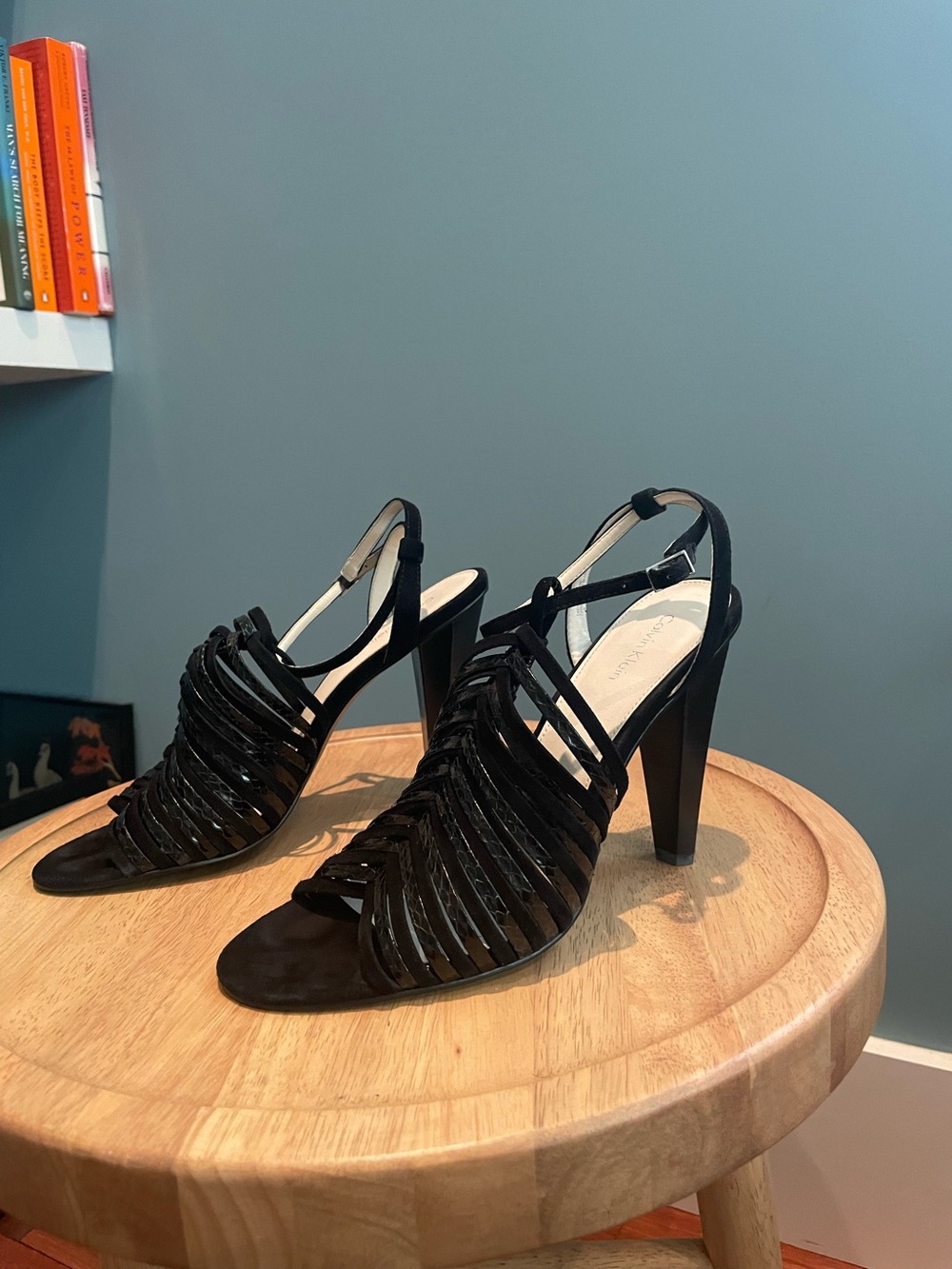 Calvin Klein Strappy High-Heel Sandals